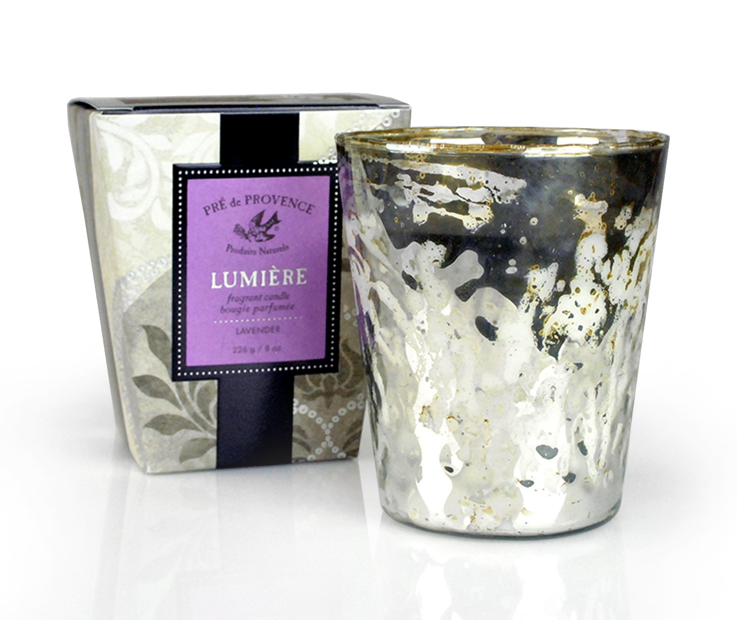 Pre de ProvenceLavender Lumiere Fragrant Candle