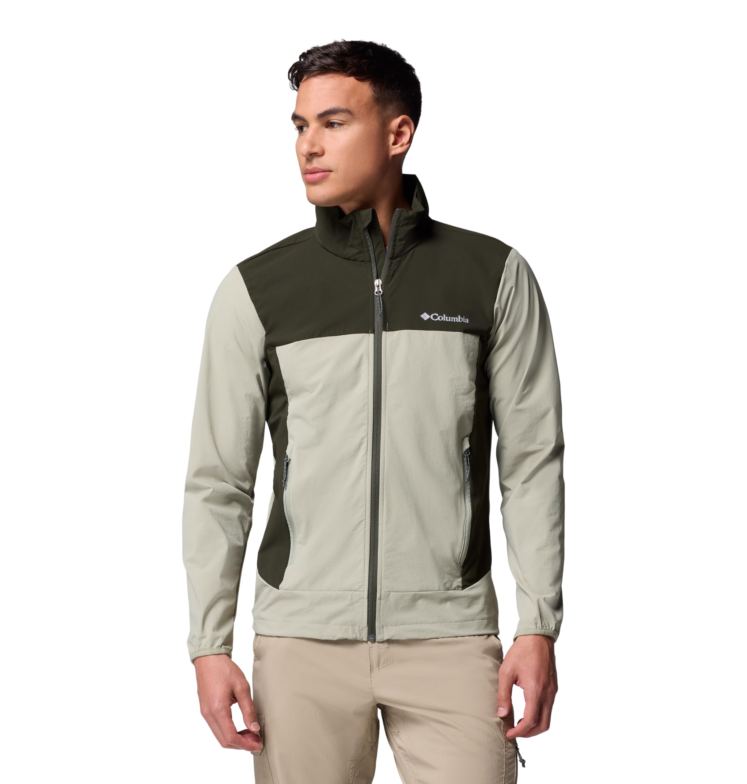 Columbia Heather Canyon™ Jacket Jas - Soft Shell Jas Voor Heren Outdoorjas Blauw Maat S Columbia Heather Canyon™ Jacket Jas - Soft Shell Jas Voor Heren Outdoorjas Blauw Maat S