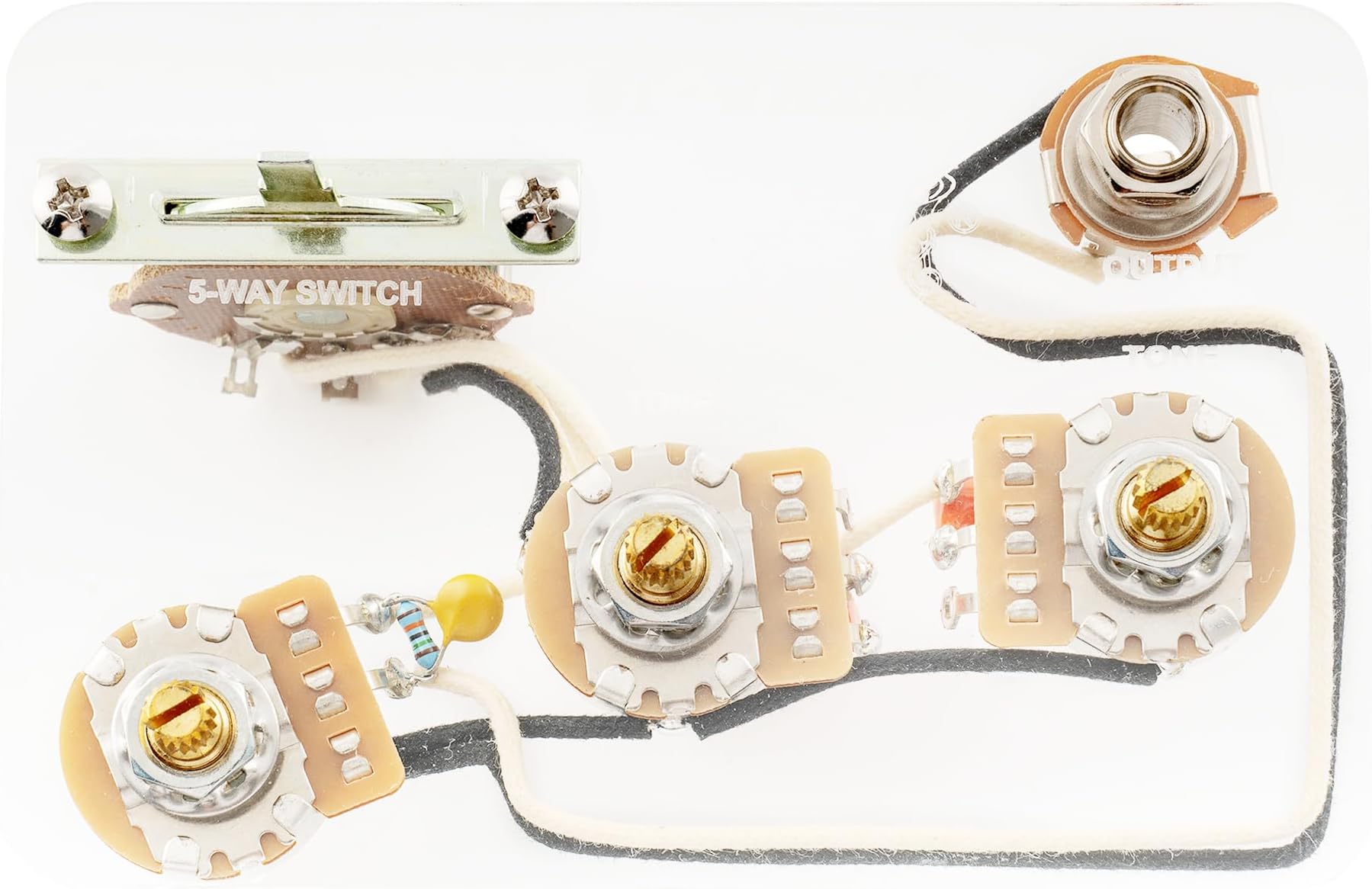 Amazon.com: ToneShaper Guitar Wiring Kit, For Fender HSS Stratocaster