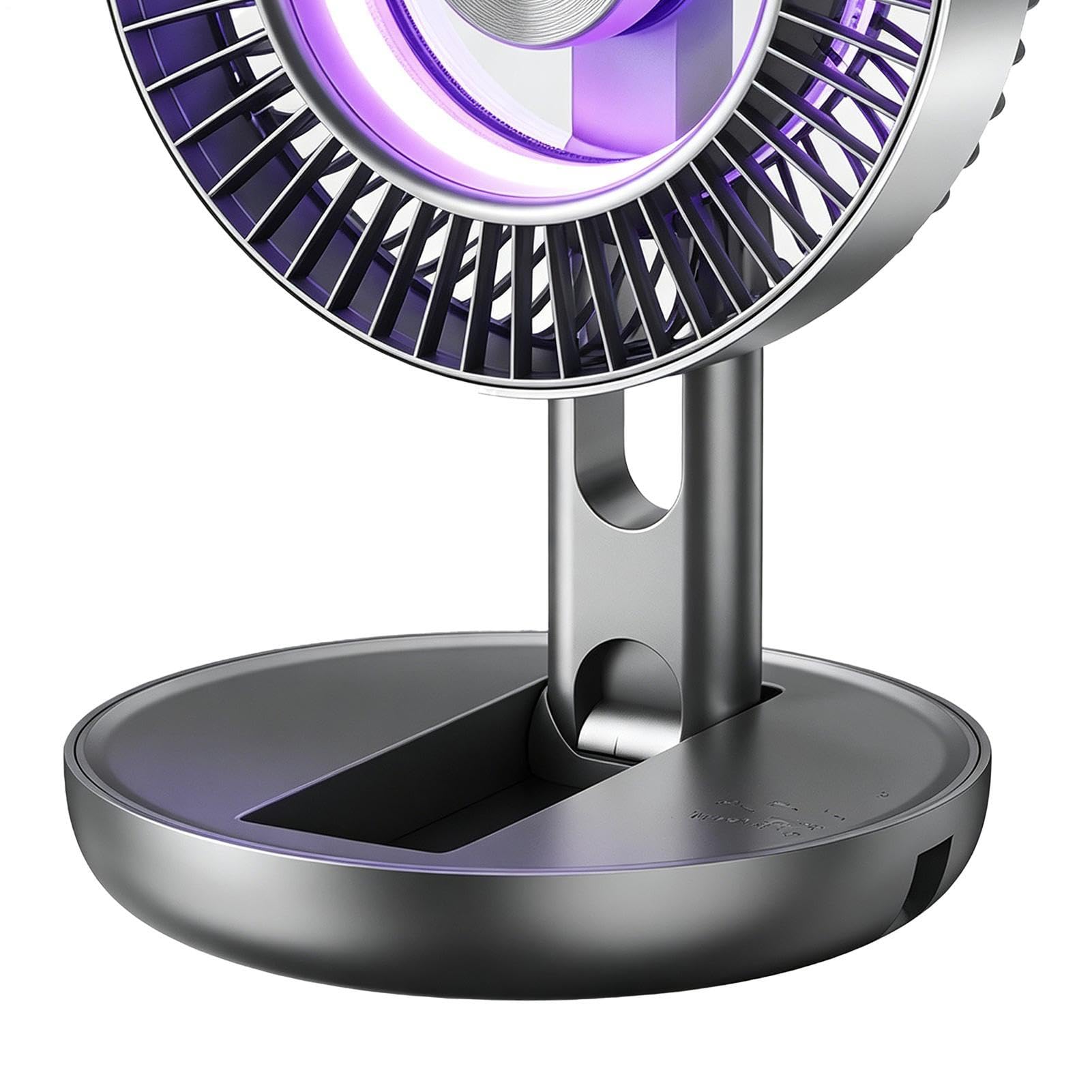 Ventilatore USB Da Scrivania 5 Velocità Ventilatore Silenzioso Pieghevole
