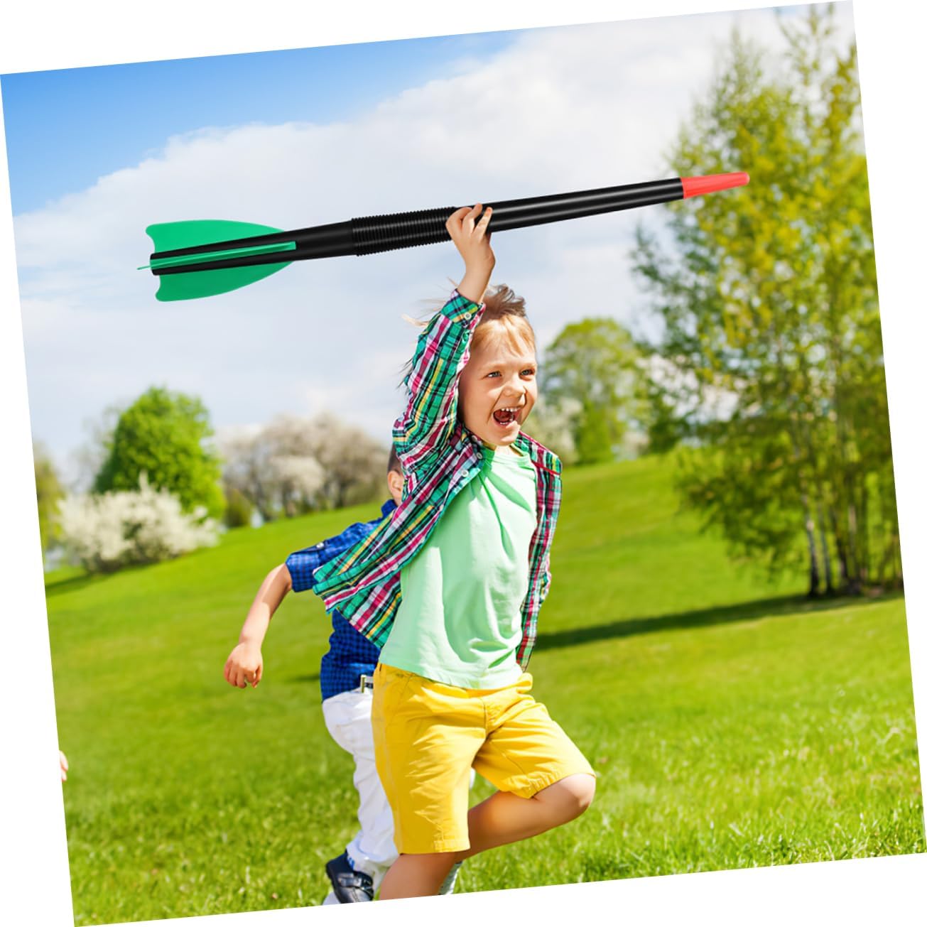 TOYANDONA 2pcs Boys and Girls Training Javelin Soft Plastic Javelin Equipment for Boys and Girls Beginners to Advanced Athletes