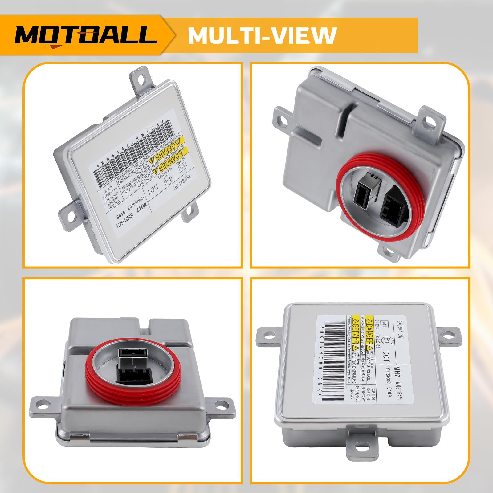 Amazon | MOTOALL 8K0941597 HID バラストキセノン HID ヘッドライト 