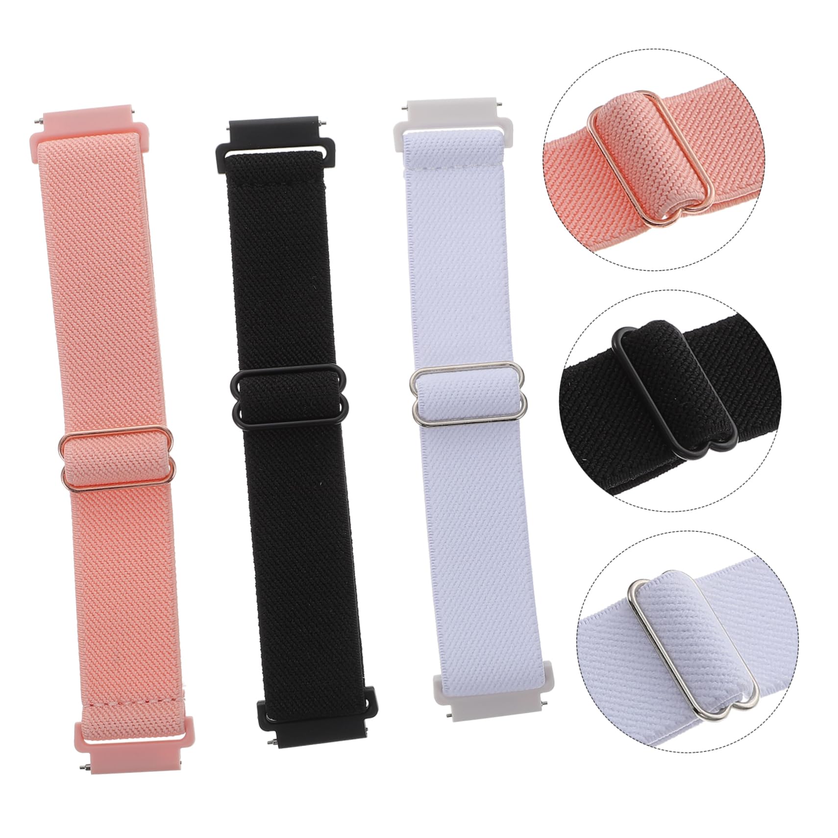 OSALADI 9piezas Correa De Reloj De Nylon Ajustable Para Banda De Moda Ligera y Transpirable Compatible Con y