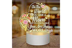 Jetec To the World Mom Sunflower Night Light