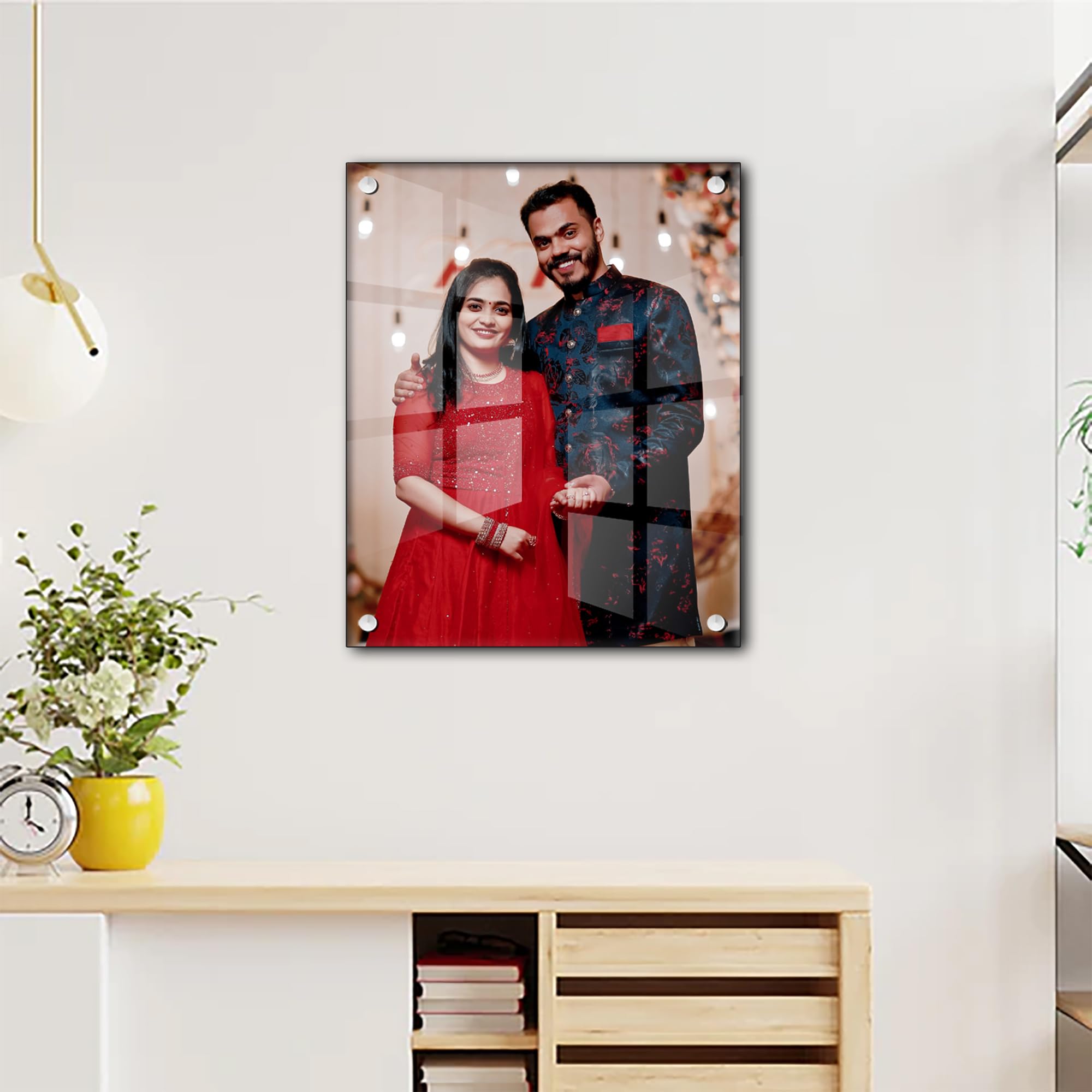 Customized Acrylic Photo Frame for Wall | Personalized Clear Acrylic Picture Frame | Premium 3mm Transparent Photo Frame for Birthday, Anniversary, Family & Special Moments (12X15 Inch)-image-49