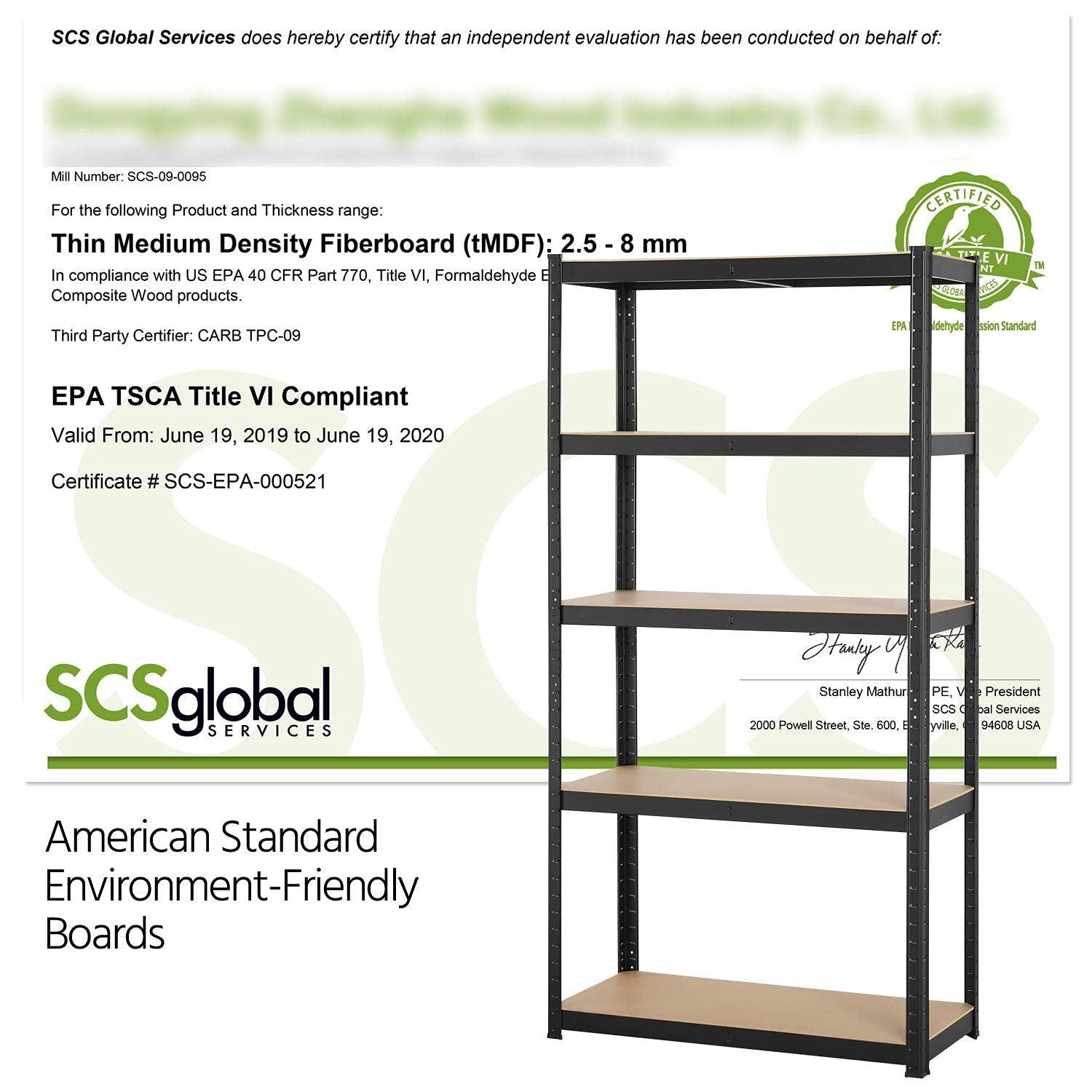 Yaheetech 5Shelf Shelving Unit, Heavy Duty Storage Rack Adjustable