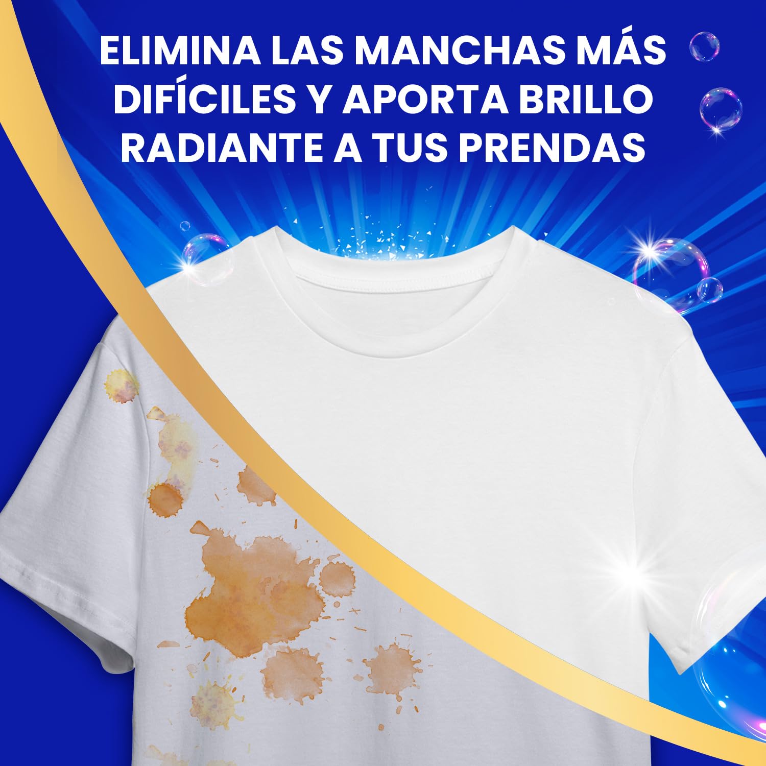 Wipp Express Limpieza Profunda Higiene & Antiolores (40X4) detergente lavadora líquido que combate malos olores, detergente quitamanchas ropa apto para agua fría