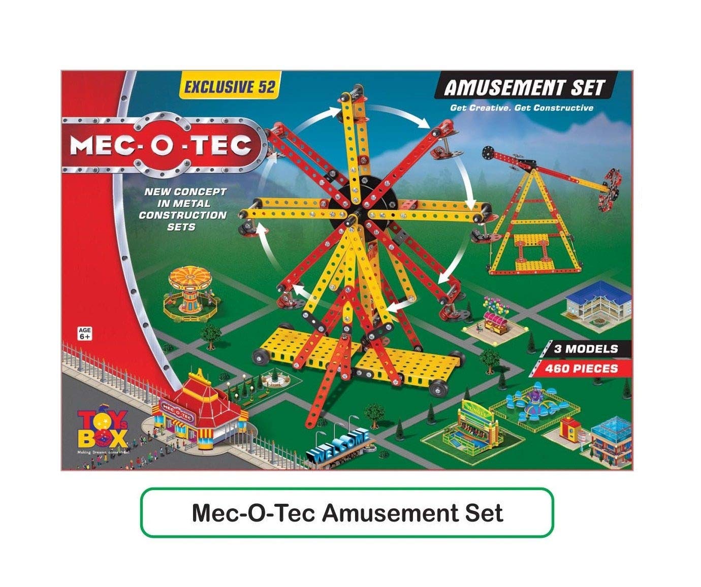 toyztrend MEC o tec amusemnet Park Construction Set for Creative