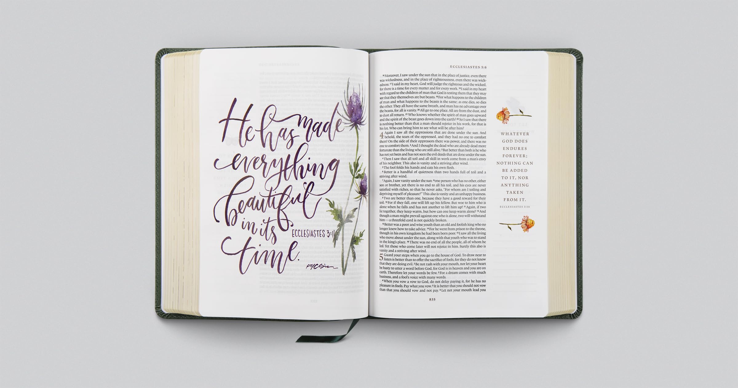 ESV GraceLaced Bible, Journaling Edition (TruTone, Quiet Forest)