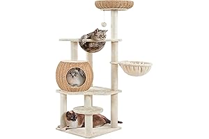 54" Cat Tree: A Luxurious Haven for Your Feline Companion