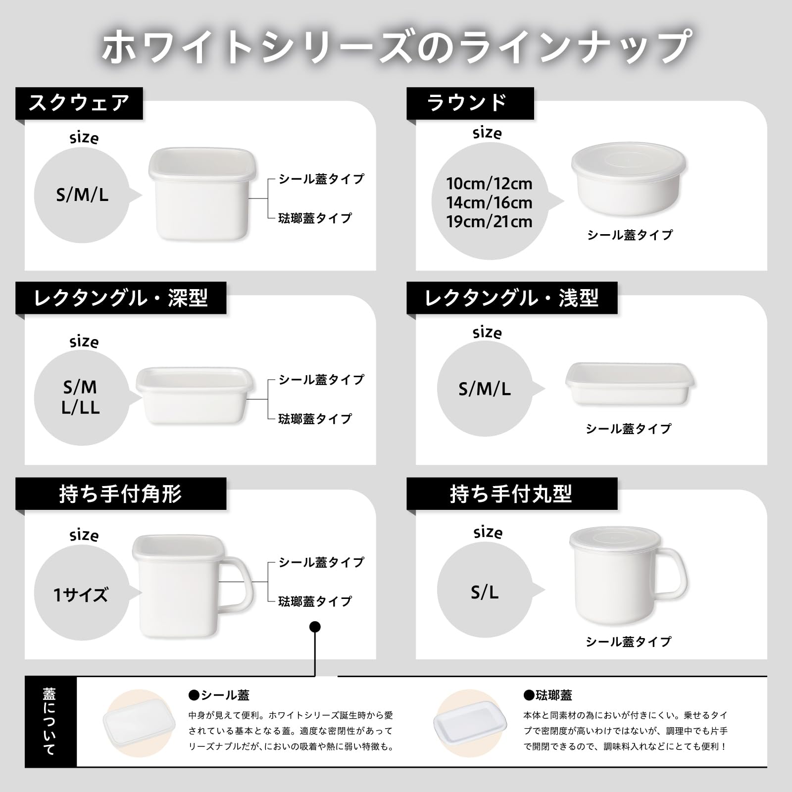 Amazon｜野田琺瑯(Nodahoro) 保存容器 ホーロー 耐熱 丸形ラウンド