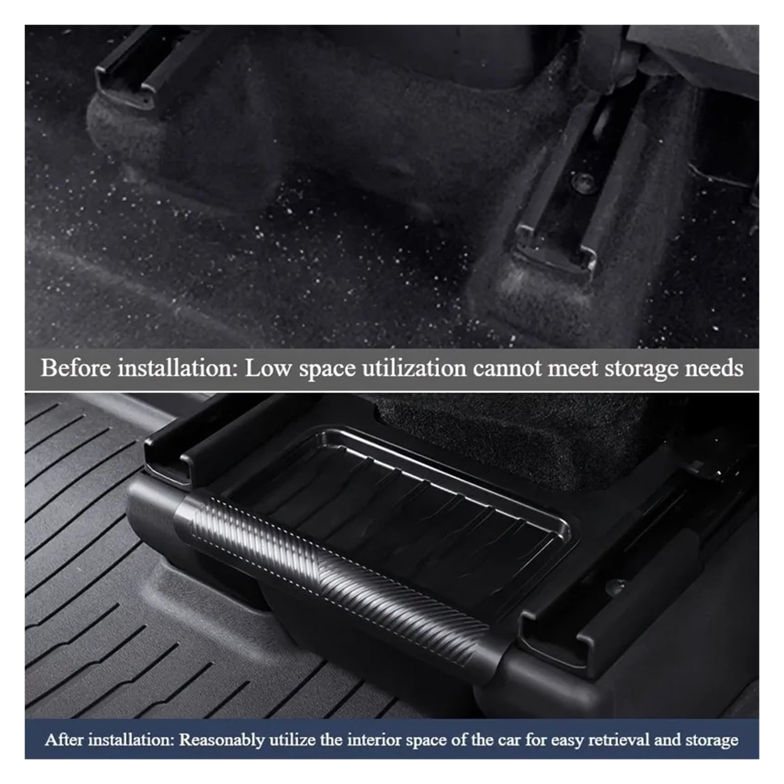 Auto Mülleimer Für Tesla Für Modell Für Y Juniper 2025 Hinten Sitz Organizer Lagerung Box Konsole Bin Zurück Mülleimer Müll Halter Mini Autos Mülleimers