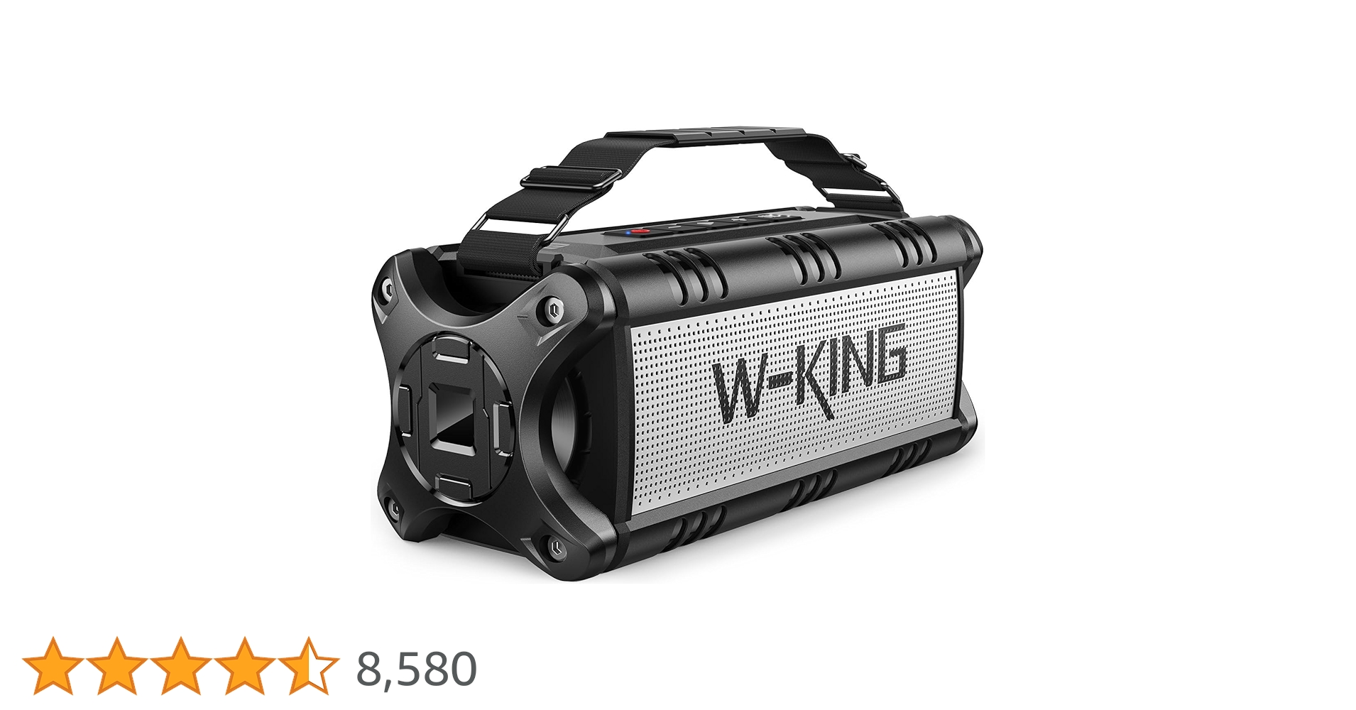 W-KING Bluetoothスピーカー　ワイヤレススピーカー Amazon.co.jp: W-KING 50W Bluetooth スピーカー、IPX6 防水
