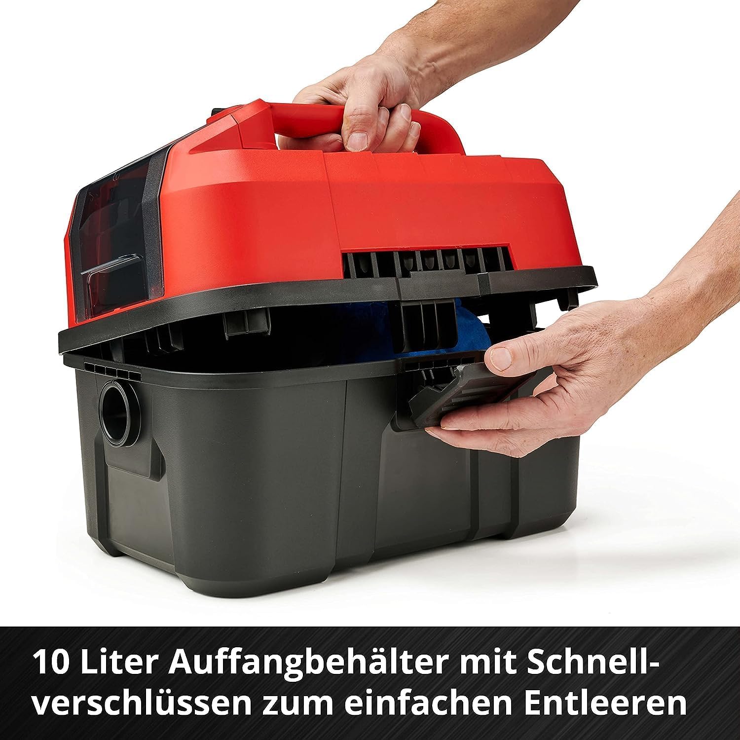 Einhell Akku-Nass-Trockensauger TE-VC 18/10 Li-Solo Power X-Change 18 V 10 L