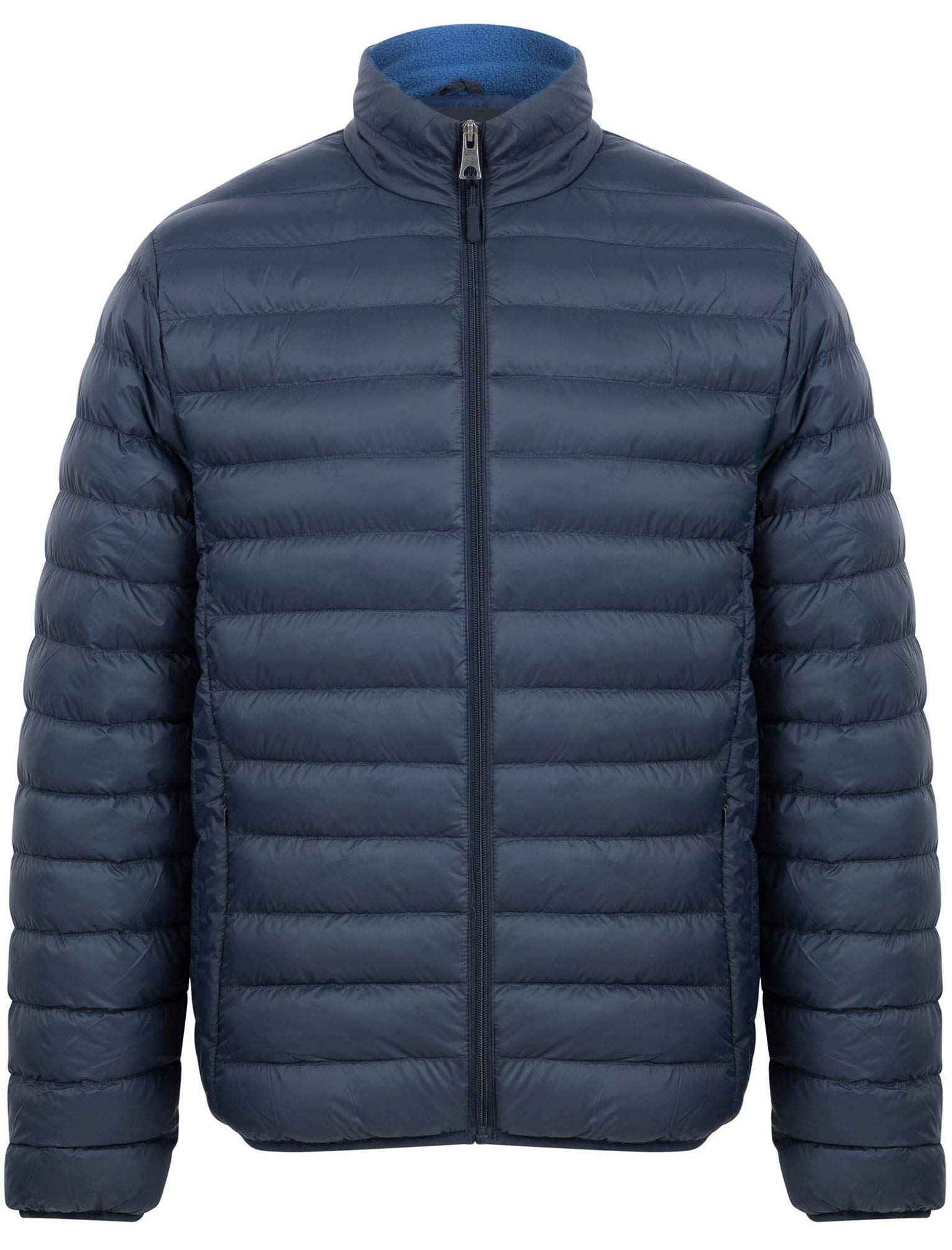 Tokyo Laundry Men's Inigo Funnel Neck Quilted Puffer Jacket - Sky Captain Navy - S