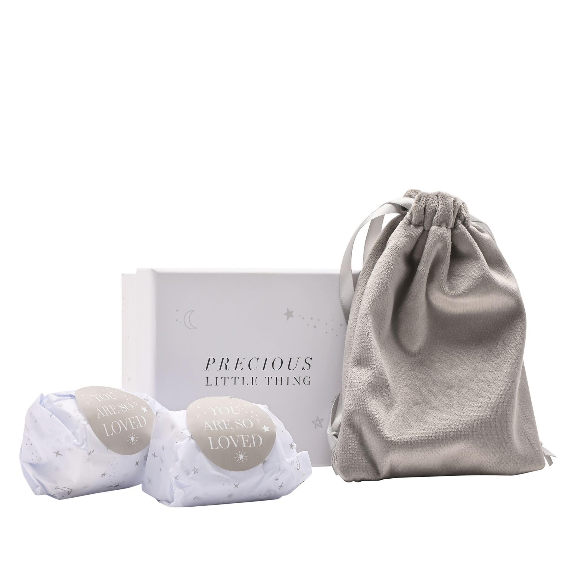 Widdop Bambino Silver Plated Barrel Shaped Tooth and Curl Keepsake Boxes with Beautiful Gift Box and Pouch - Image 3