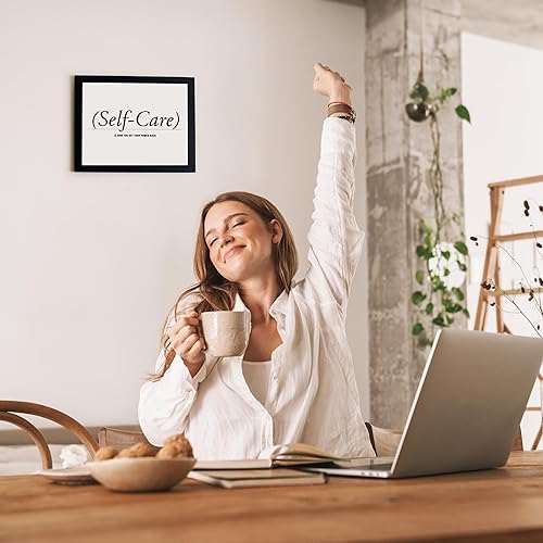 Miniatura 4 de Arte de pared con citas inspiradoras de cuidado personal, arte de pared inspirador moderno ideal para el hogar, decoración de oficina, estudio,