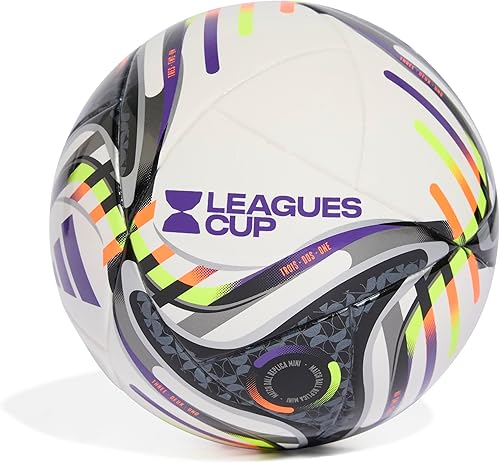 adidas Mini balón de fútbol unisex para adultos, blanconegronaranja solaramarillo solar, 1 disponible en Yaxa Colombia