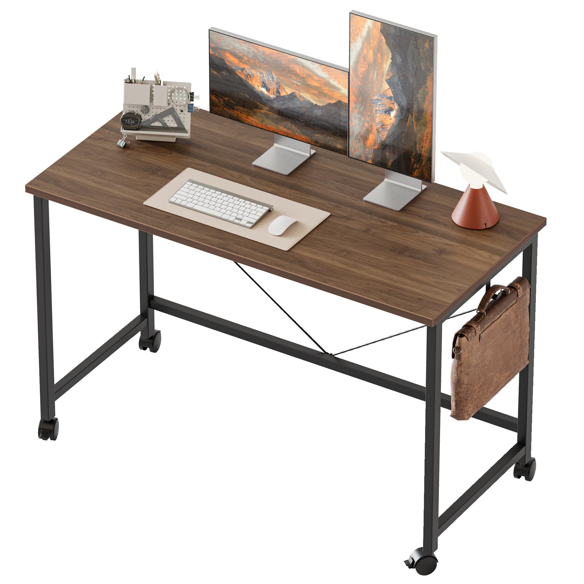 Mericonia 47x24 Inch Rolling Desk