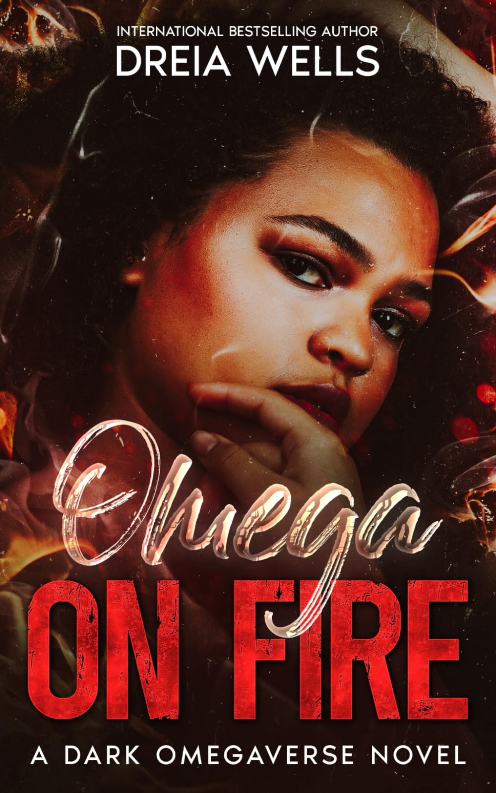 Omega on Fire: A Dark Omegaverse Romance (The Fire and Bloom Duet)