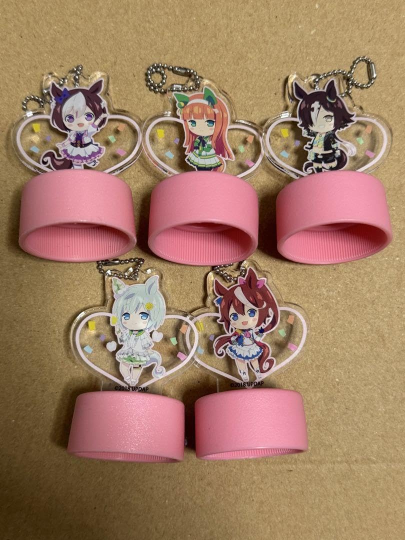 ウマ娘　ボトルキャップフルコンプセット Amazon.co.jp: ウマ 娘 ボトルキャップ 5個セット : おもちゃ