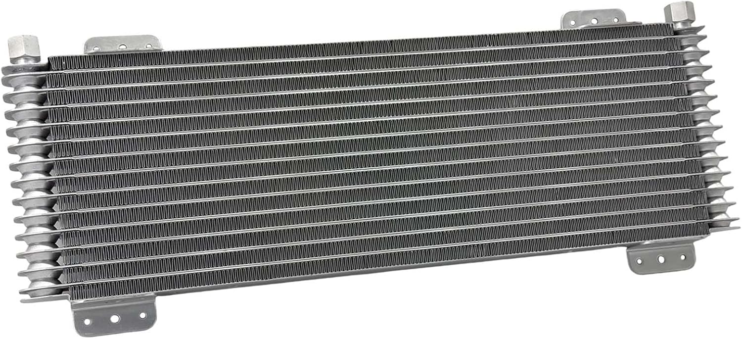 LPD47391 40k Transmission Oil Cooler, Heavy Duty 40,000 GVW Max, Low Pressure Drop, Compatible with Tru-Cool,Includes Mounting Hardware-Ideal for Heavy Vehicles 40,000 GVW transmission cooler
