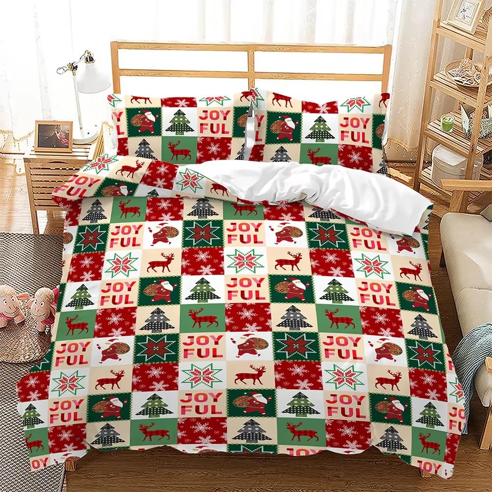 Parure de lit de Noël douce et confortable, le cadeau parfait pour les fêtes
