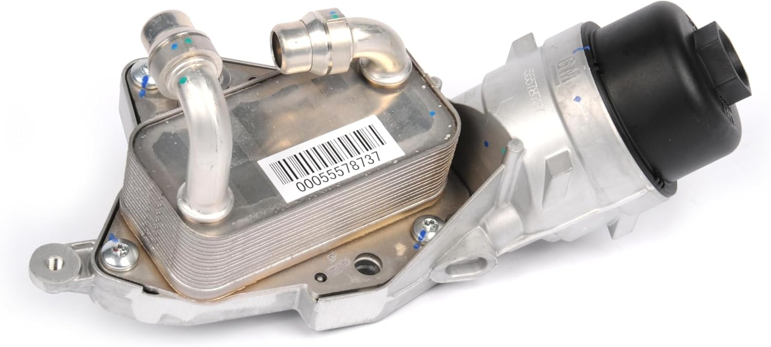 ACDelco GM Original Equipment 55578737 Engine Oil Filter Housing with Filter, Cooler, Cap, and Cap Seal (O-Ring)