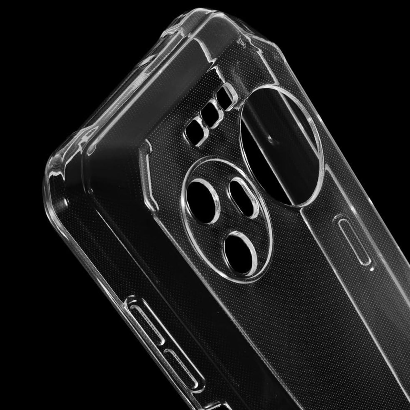 KJYFOANI Custodia Cover per IIIF150 B2 PRO (6.78), Ultra Sottile Silicone TPU Case Anti-Graffio Protezione Guscio + 4 Pezzi Pellicola Vetro Temperato per IIIF150 B2 PRO - Nero
