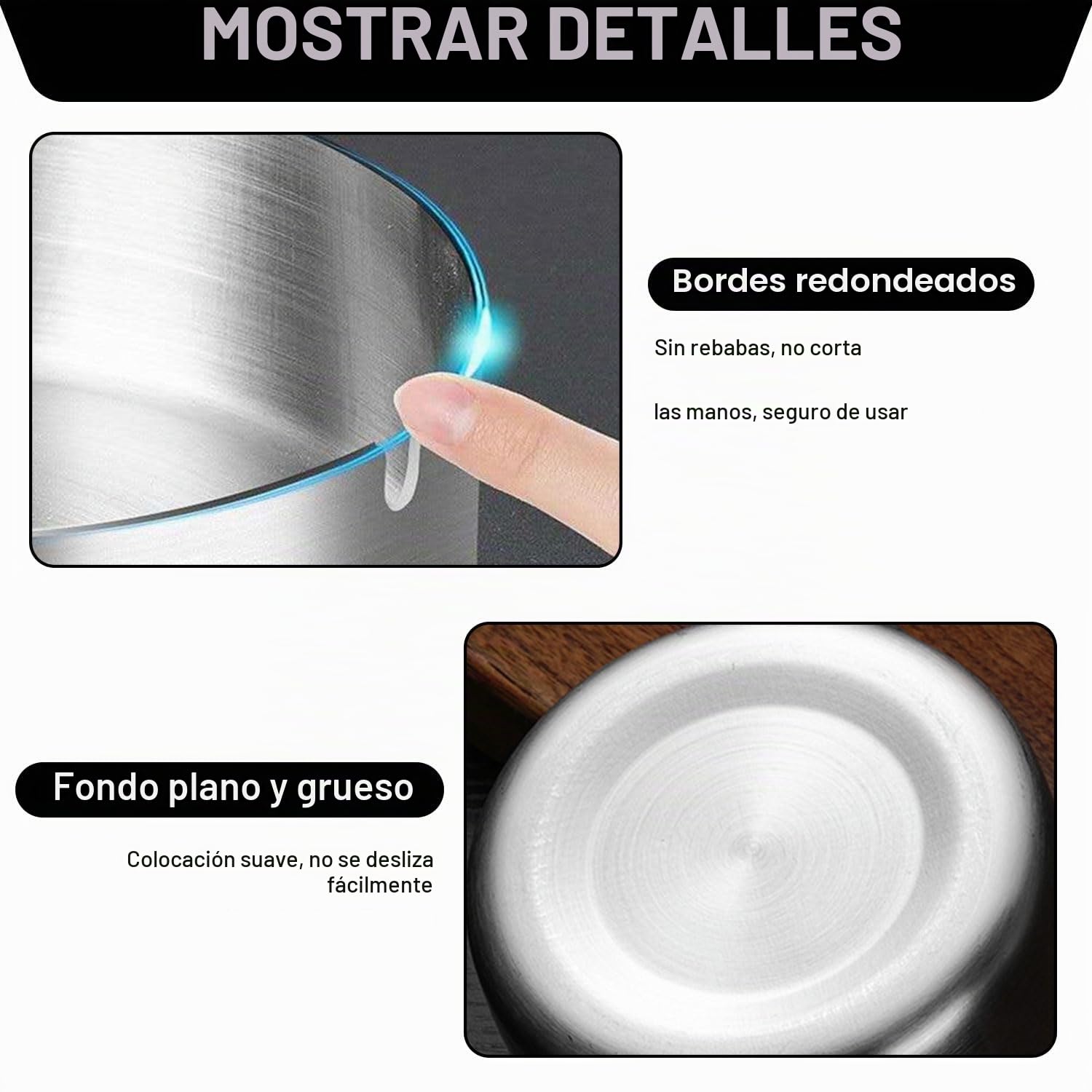 LATRAT - Cenicero exterior de 10 piezas, diámetro de 10 cm, resistente al viento, inoxidable para mesa moderna, restaurante, dormitorio