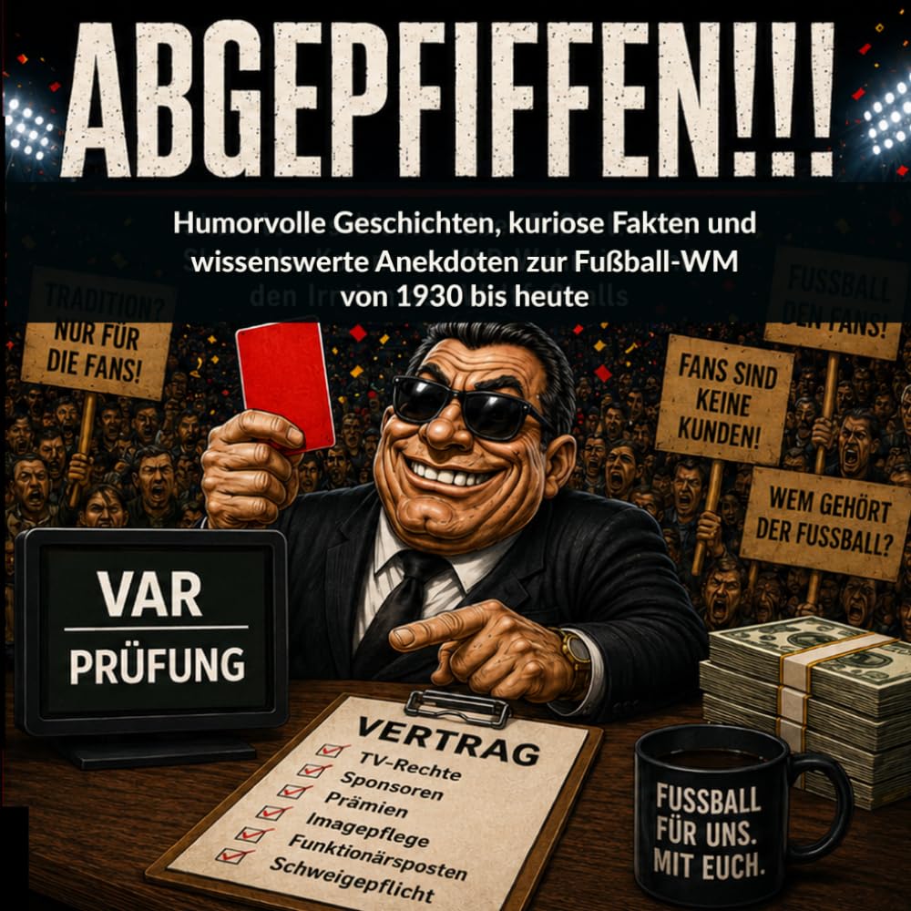 ABGEPFIFFEN!!!: Humorvolle Geschichten, kuriose Fakten und wissenswerte Anekdoten zur Fußball-WM von 1930 bis heute