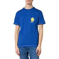 Desigual TS_Julien 5036 Blue Klein T-Shirt, M Uomini