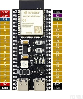 RUIZHI ESP ESP 3 2 S Schede Di Sviluppo, ESP Mini Modules 2.4 GHz Dual Core WLAN WiFi + Bluetooth 2 In 1 Microcontroller ESP WROOM 32 Chip CP2102 Per Arduno
