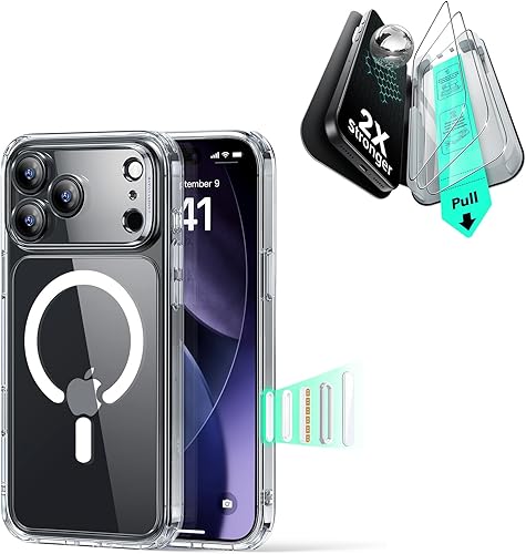ESR for iPhone 17 Pro Max Case with Screen Protector