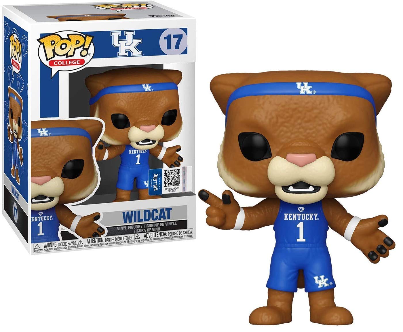 Pop University of Kentucky Wildcat Vinyl Figure
