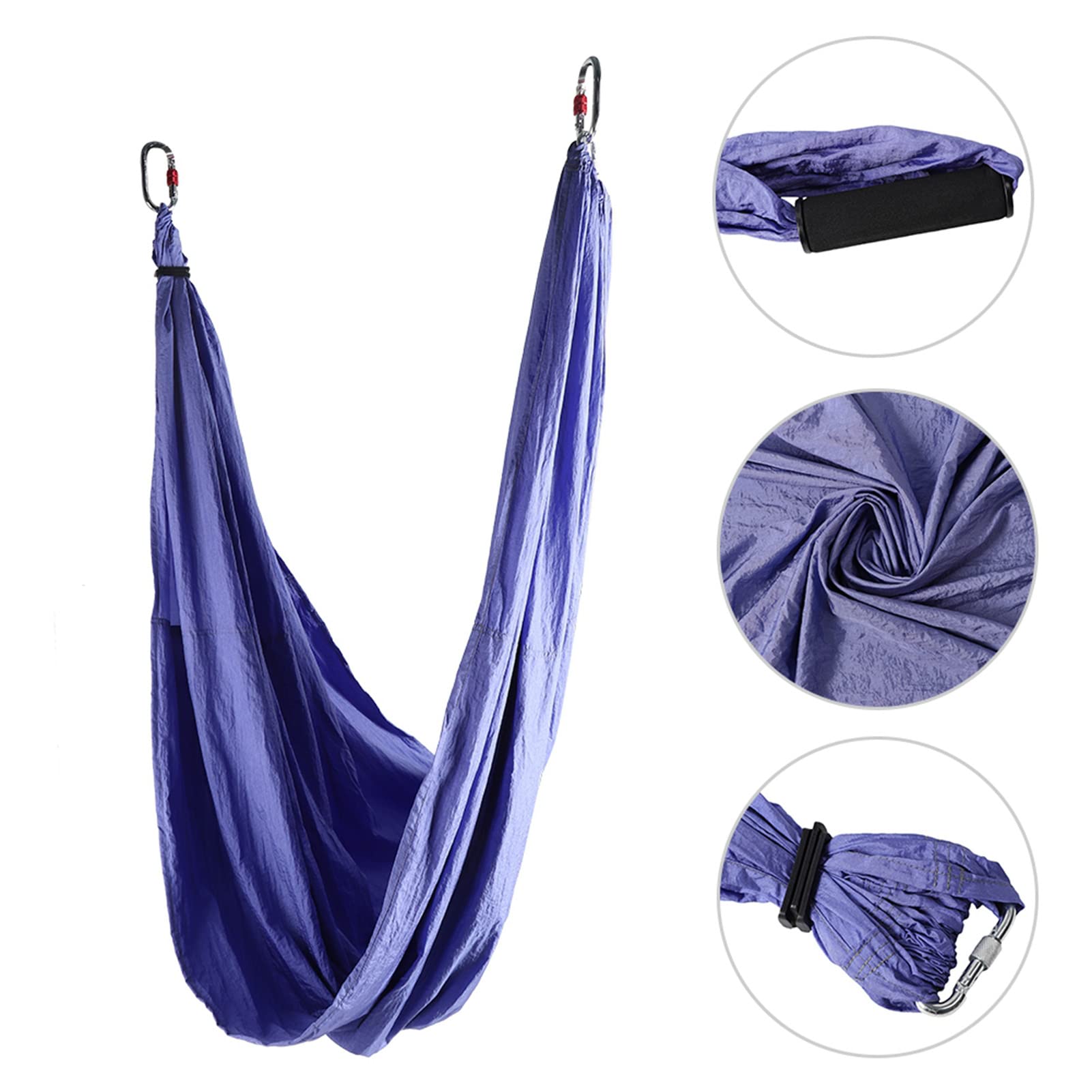 Amaca Aerea per Yoga, Pilates, Fascia Elastica, Aerea Yoga, Fitness, Impugnatura Sospesa, Inversione, Altalena, Imbracatura per Studi di Yoga a Casa
