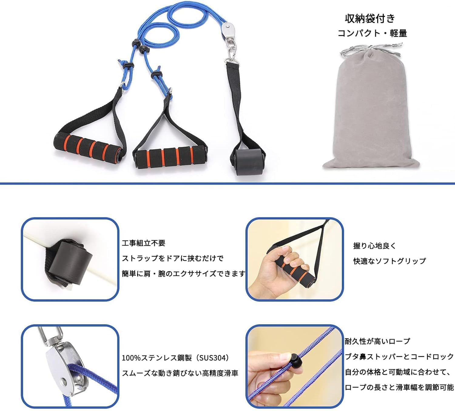 Amazon.co.jp: 肩甲骨ストレッチャー 肩 リハビリ プーリー 四十肩