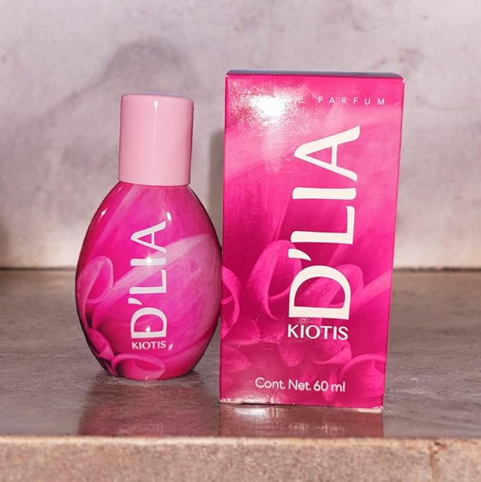 Perfume floral para dama D'lia Kiotis, 60 ml