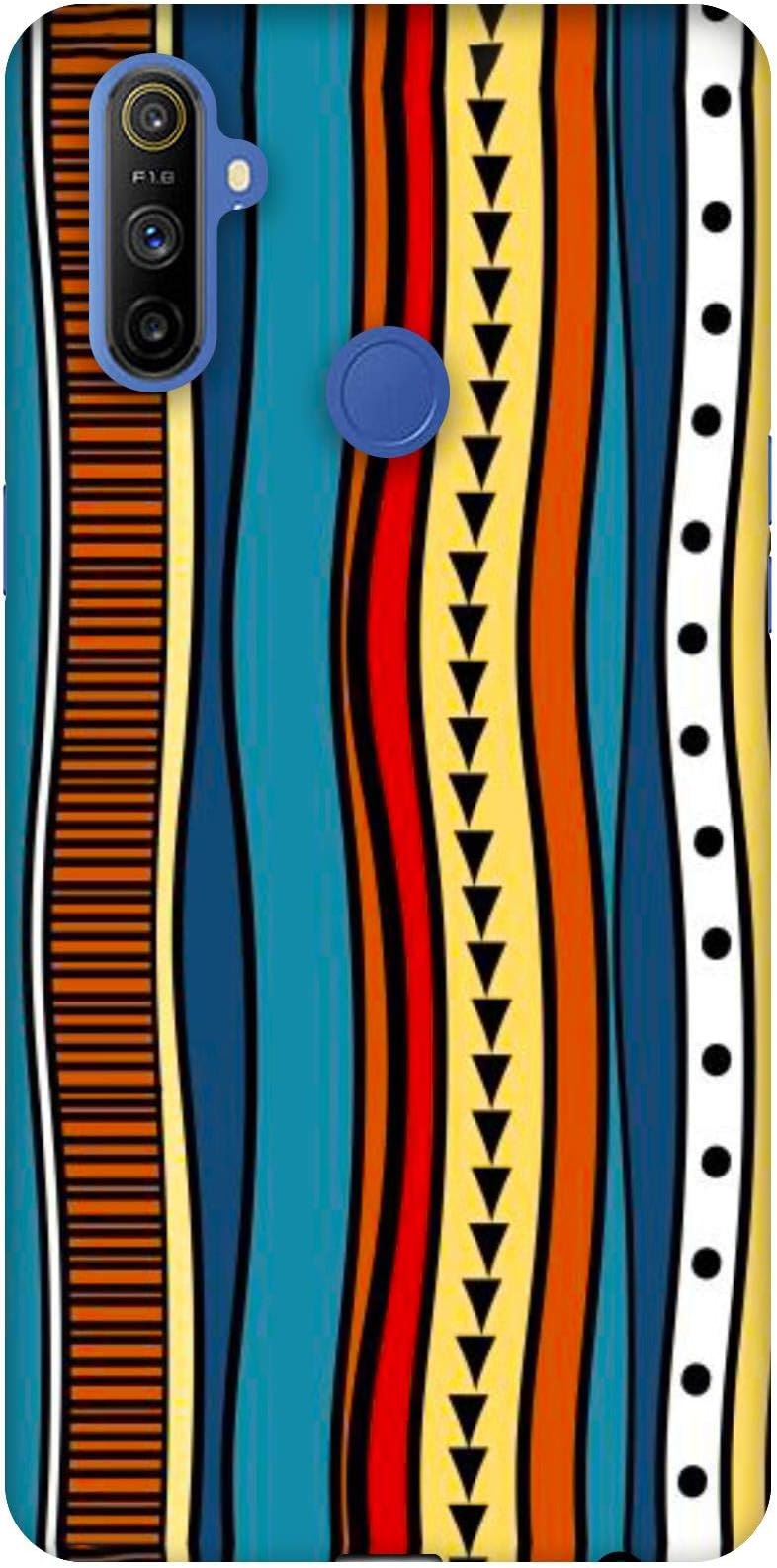 Casotec Back Cover for Mobile (Plastic_Multicolor 98929)