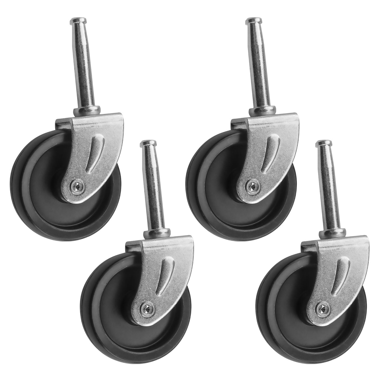 Photo 1 of 4 Pcs 12293 Wet Dry Vacuum Caster Wheel Compatible with Ridgid, Craftsman, Dewalt Vacuums, Shop Vac Replacement Parts for RV1250, RT1200, 1650RV, WD1850M, WD1635M Models