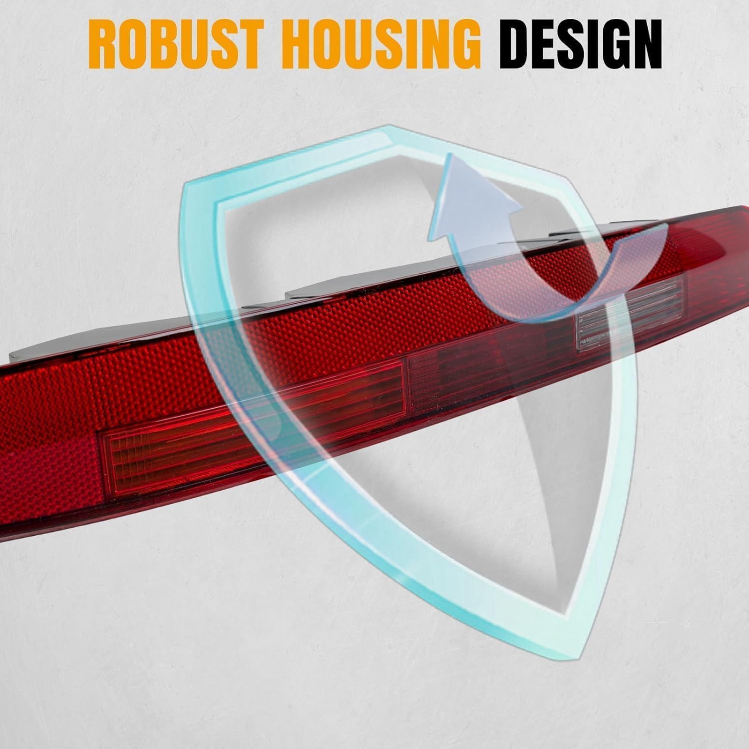 Right LED Inner Tail Light Replacement Compatible With Audi Q7 2016-2022, 4M0945096A, Factory Style Rear Brake Lamp Assembly Passenger Side, Clear & Red Lens, Bulb Type: LED - Image 6