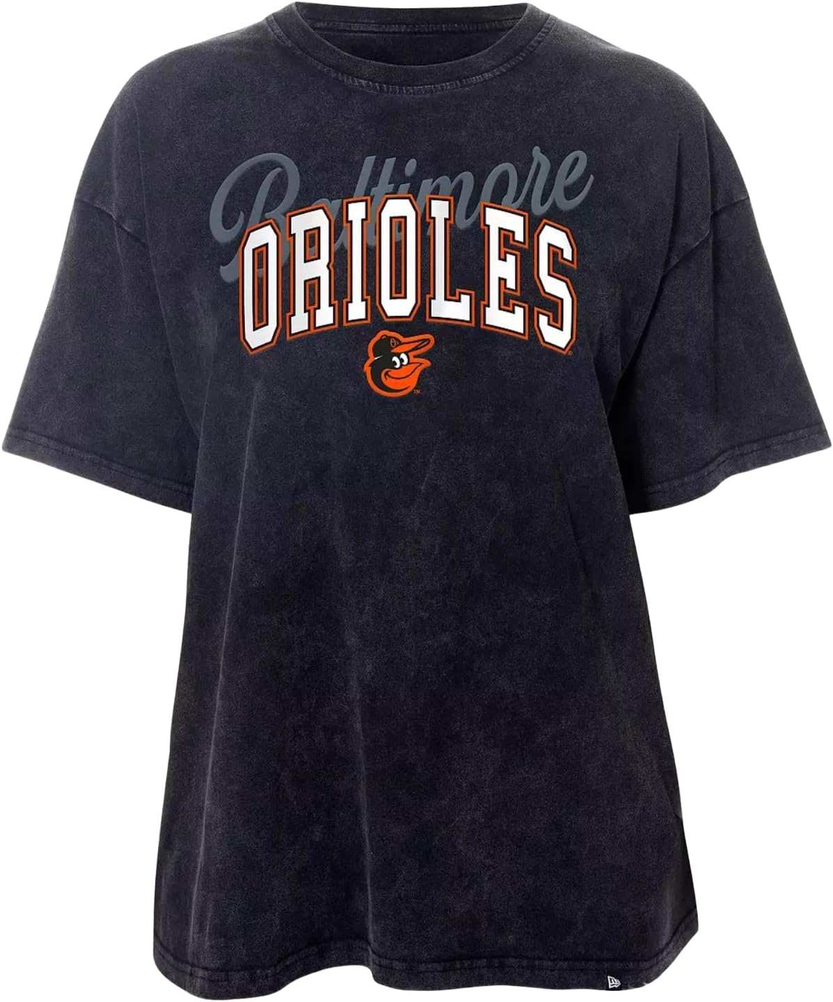 New Era Women's Baltimore Orioles Sport Night Boxy T-Shirt