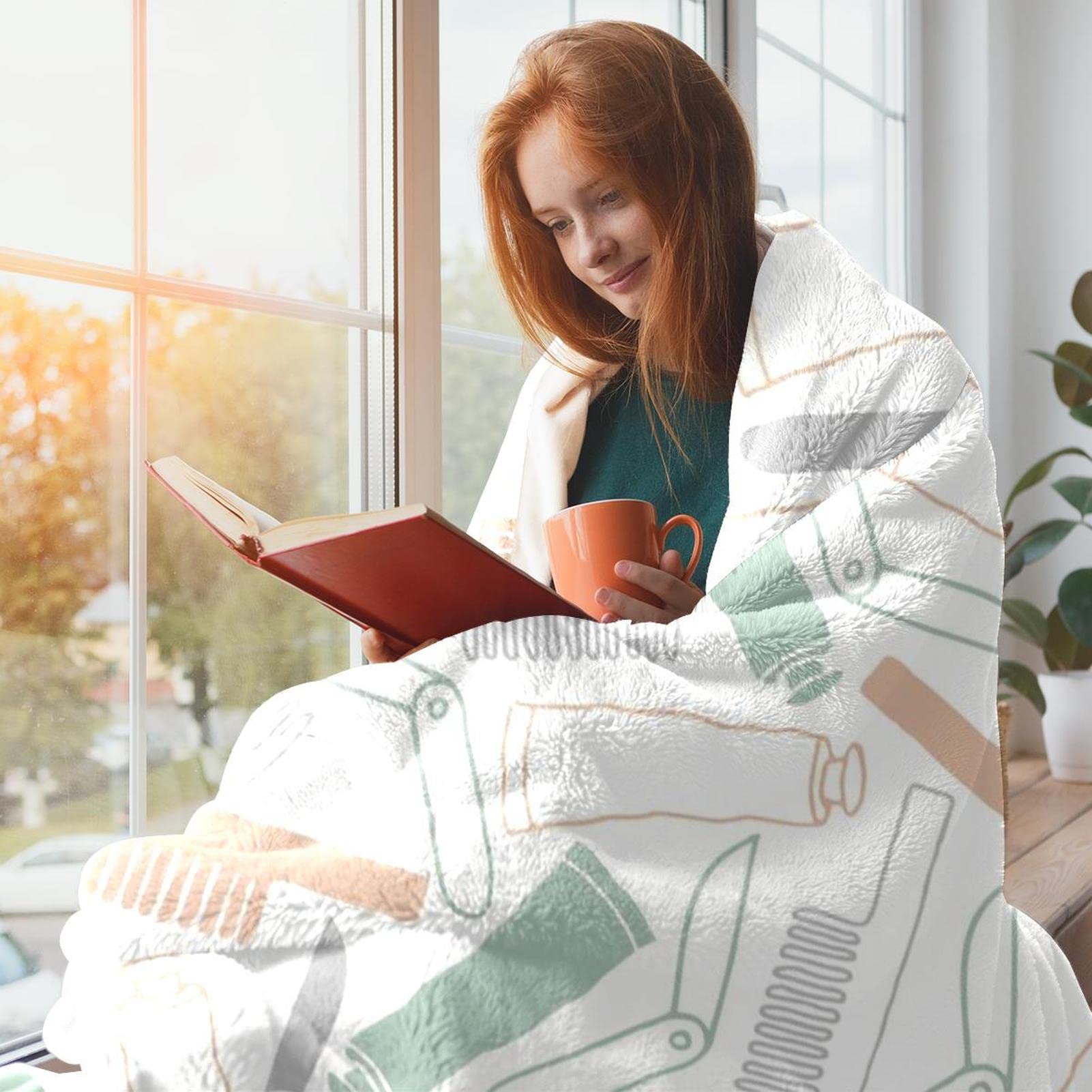 Prodotti per l'igiene personale Coperta in pile per divano, divano o letto, coperte morbide accoglienti