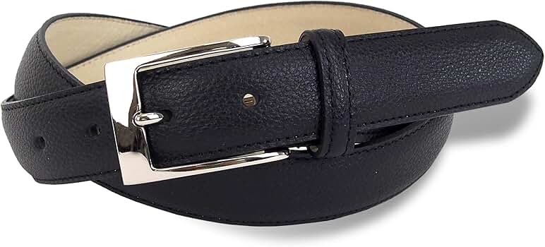 Kubota Tochigi Leather TGB-5039 Men's Belt, Made in Japan