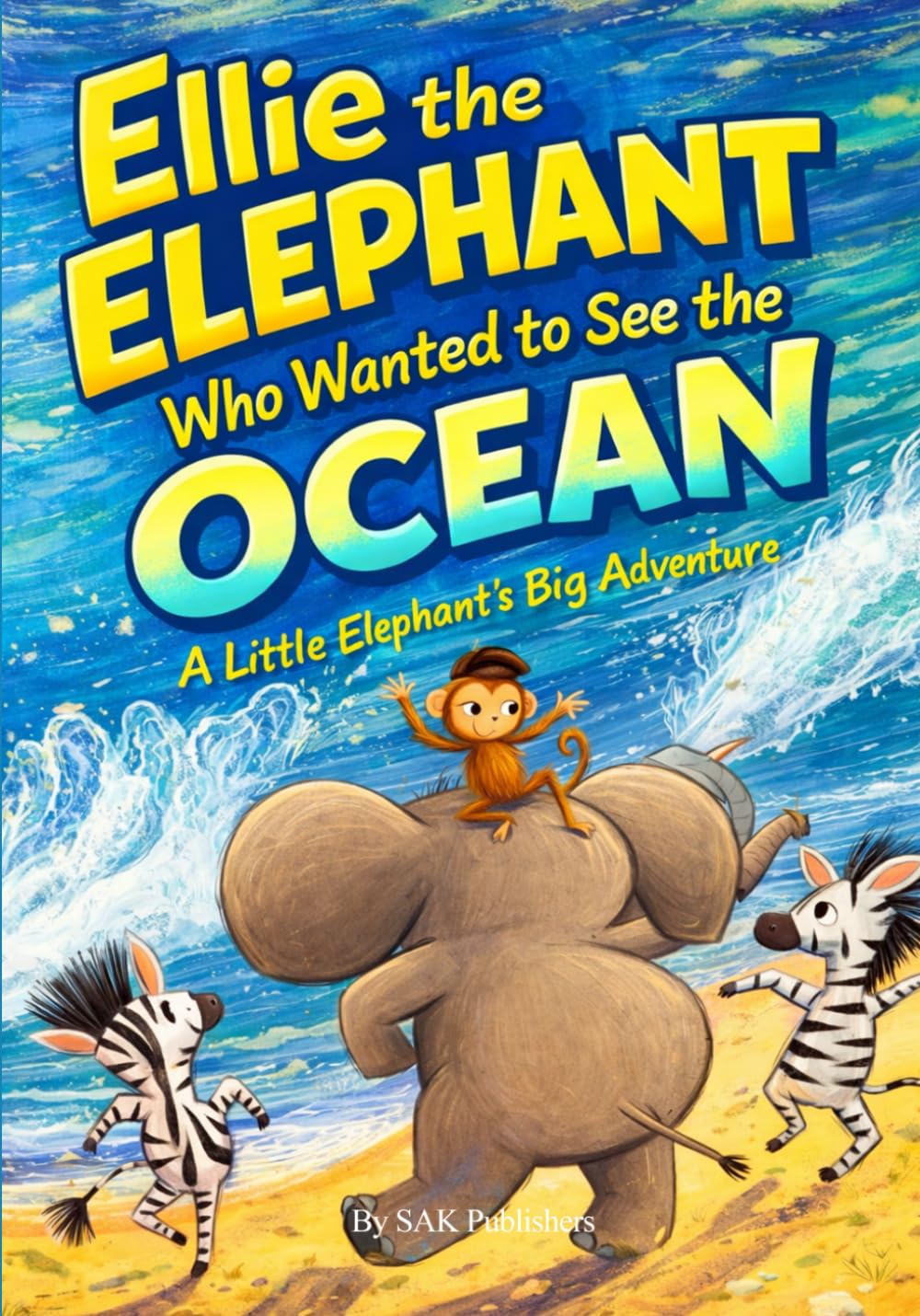 Ellie the Elephant Who Wanted to See the Ocean: A Little Elephant ’s Big Adventure