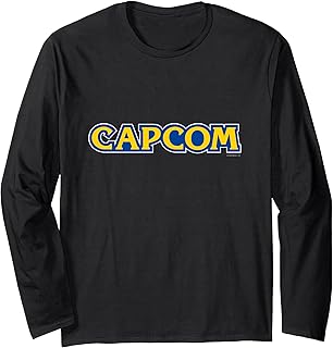 CAPCOM ロゴ 長袖Tシャツ