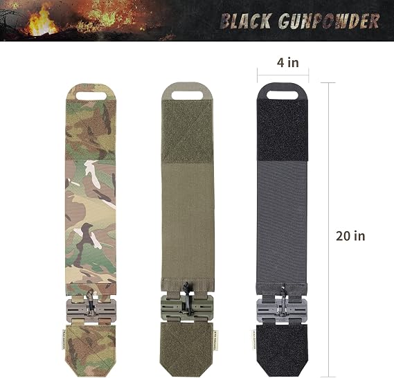 Elastic Tactical Quick Release Cummerbund Magnetic Buckles Model BG-TC4