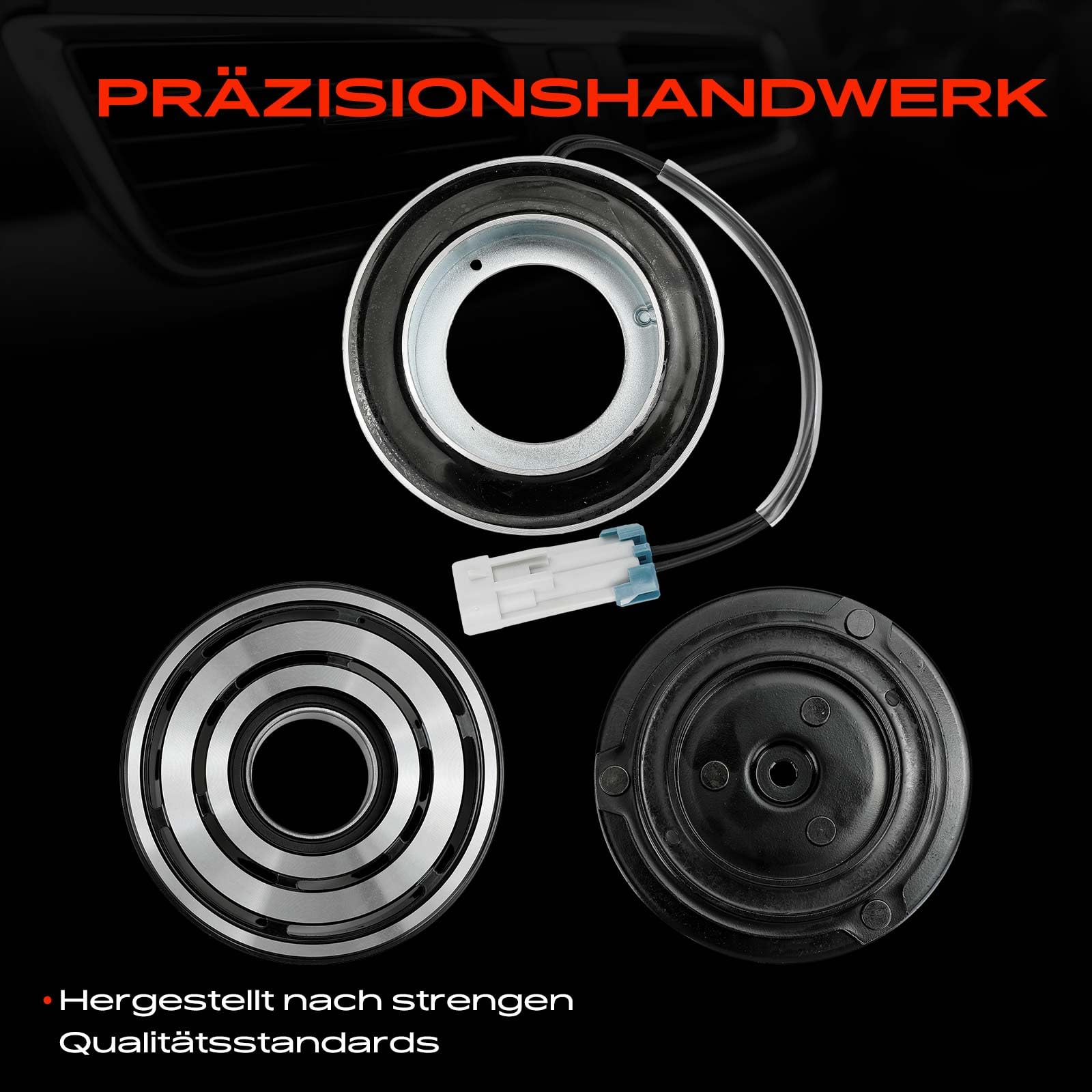 Frankberg Magnetkupplung Klimakompressor Kompatibel mit Astra H A04 Astra H CaR.A.Van A04 Astra H GTC A04 Astra H Stufenheck A04 Zafira B Kasten/MPV A05 Replace# 13124751