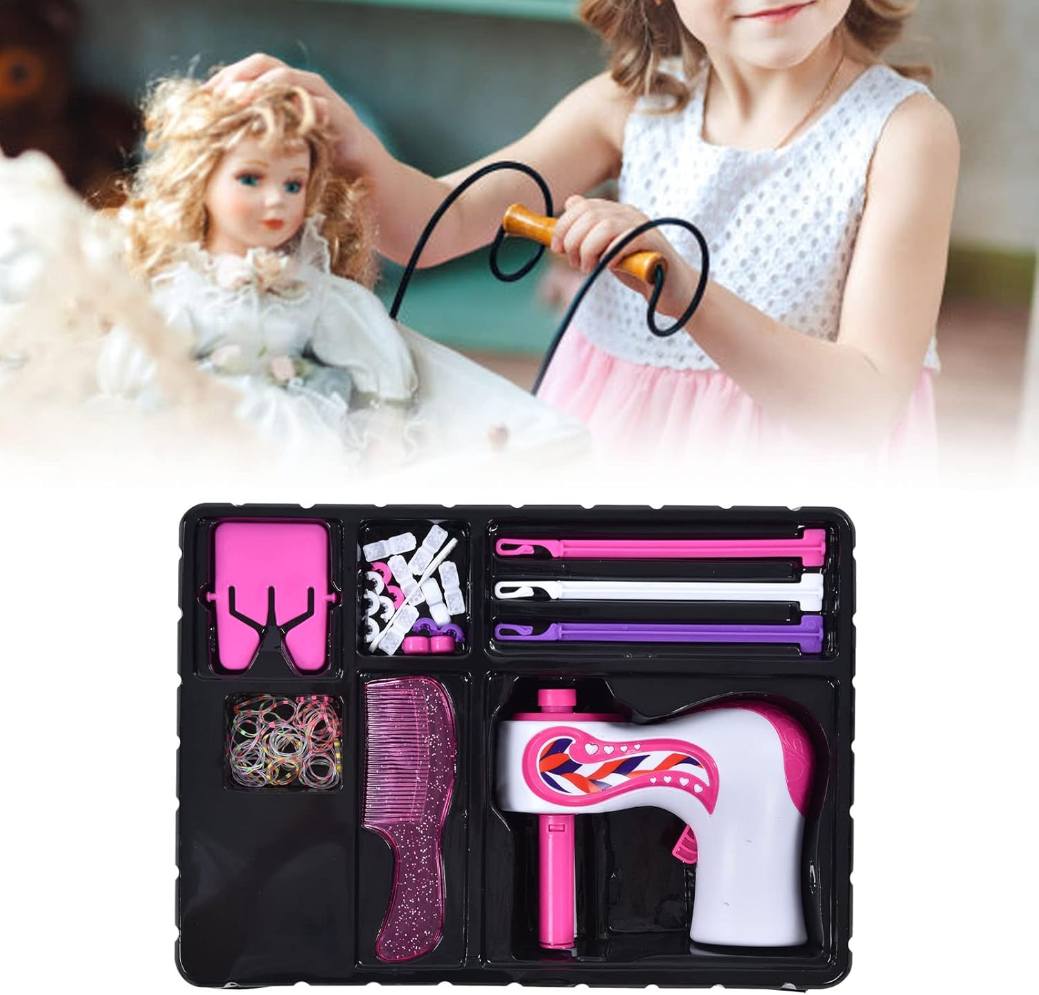 Electric Hair Braider DIY Styling Design Safe and Efficient Hair Twisting Machine for Kids