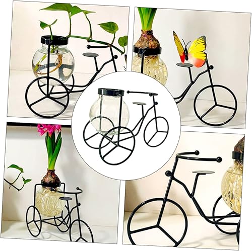 Miniatura 8 de DOITOOL 1pc bicicleta maceta hierro vintage